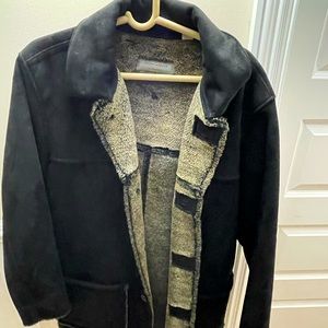 joseph abboud faux suede jacket.